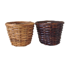 Rattan Tapered Planter Small 6"