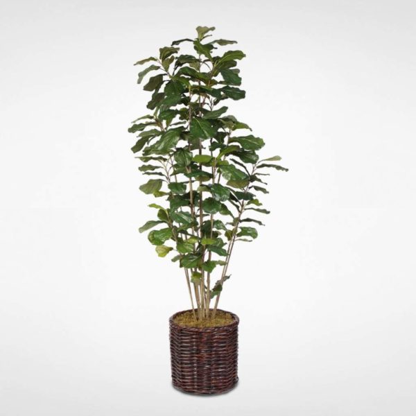 Rattan Round Planter - Image 3