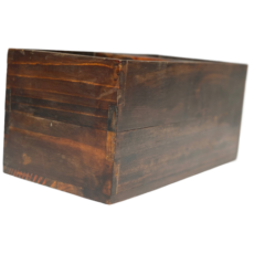 Reclaimed Wood Box 2 Section 13.5"x6.5"x6"